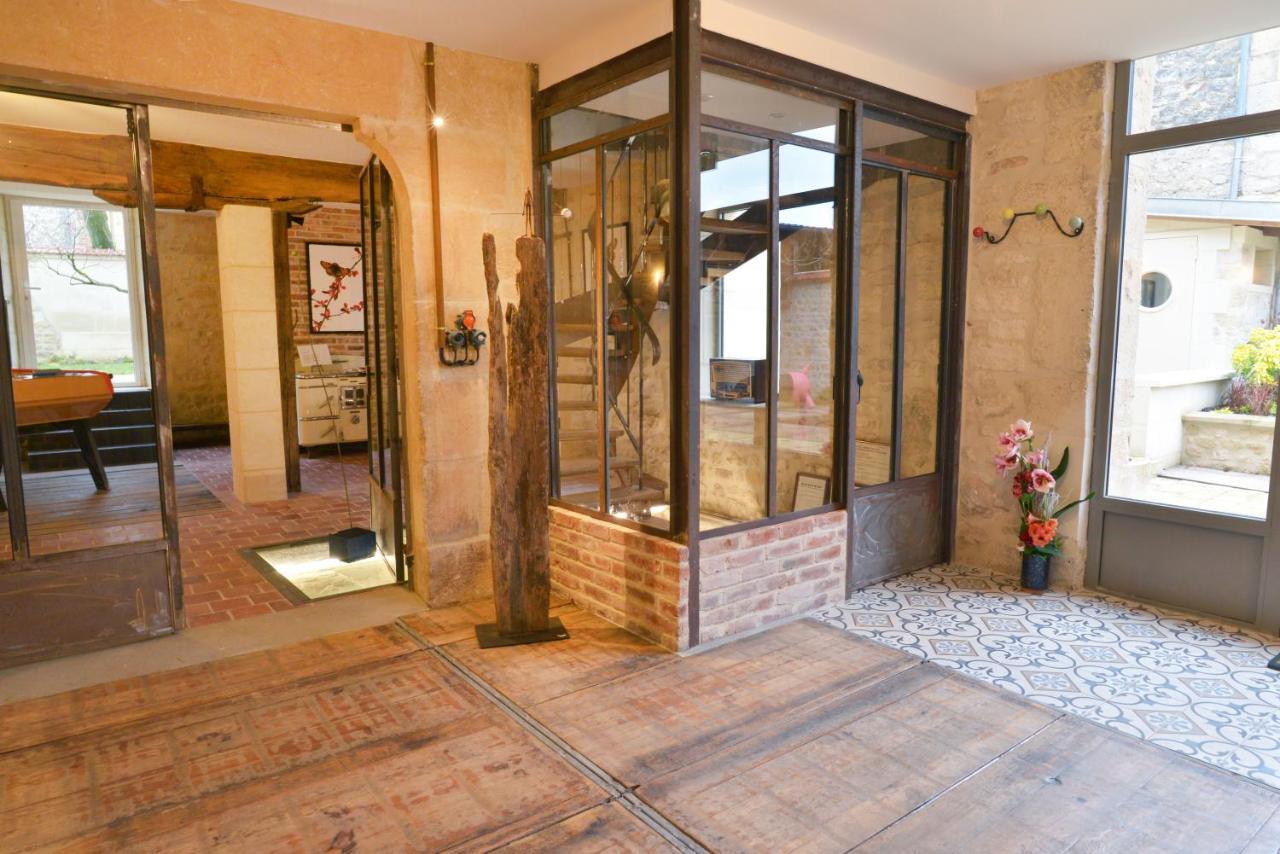 L'Artelier Dans Ma Cour Bed & Breakfast Hermonville Exterior foto